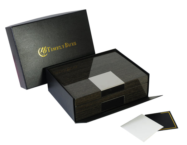 Mens jewelry box for watches and cufflinks sale