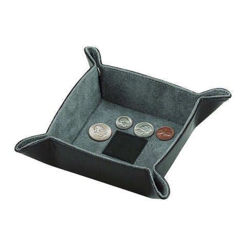 Creative Gifts Snap Black Catchall Keys Phone Jewelry Wallet Coins Valet Tray