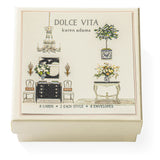 Karen Adams "Dolce" Gift Enclosure Box of 8 Assorted Cards with Envelopes