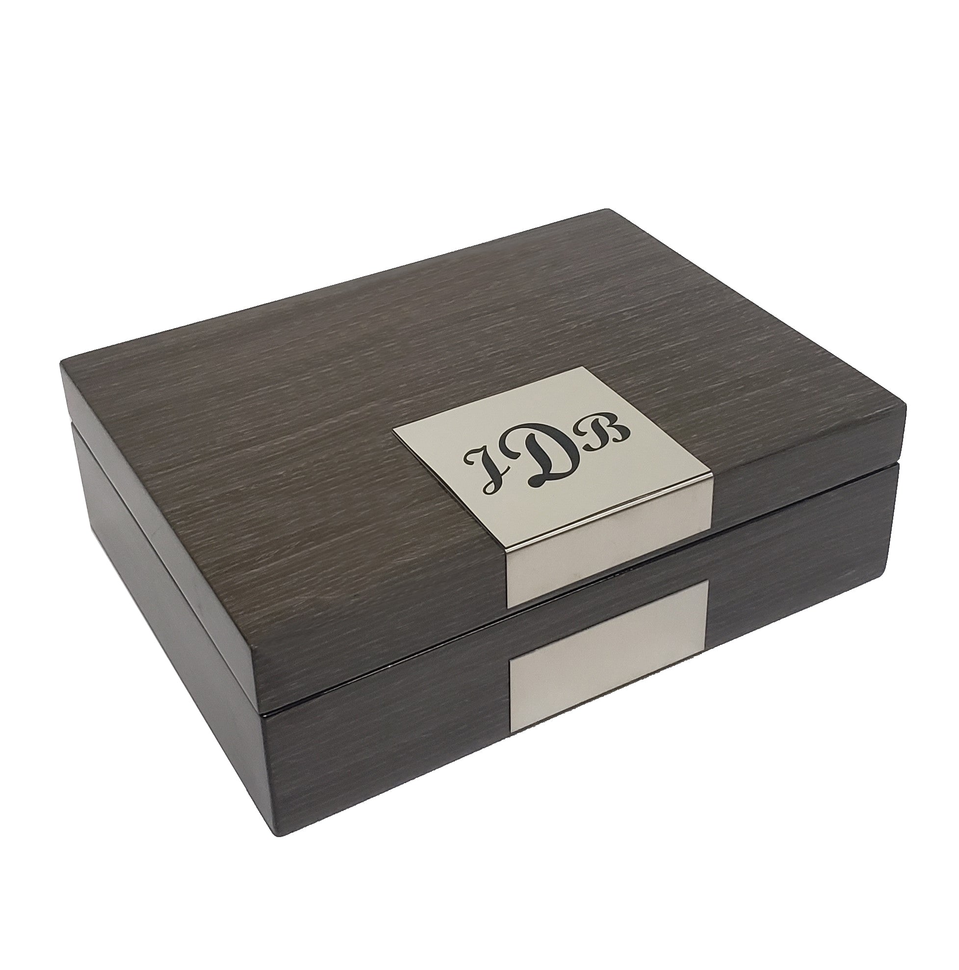 monogrammed jewelry box for men