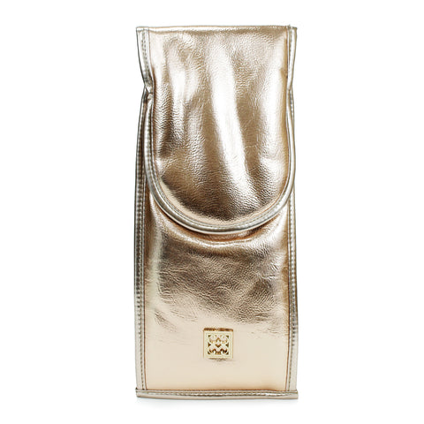 Mary Square Rose Gold Flat Iron Bag