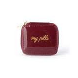 Miamica Red & Gold "My Pills" Pill Case