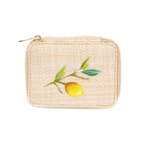 Miamica Rattan Lemon Pill Organizer Case