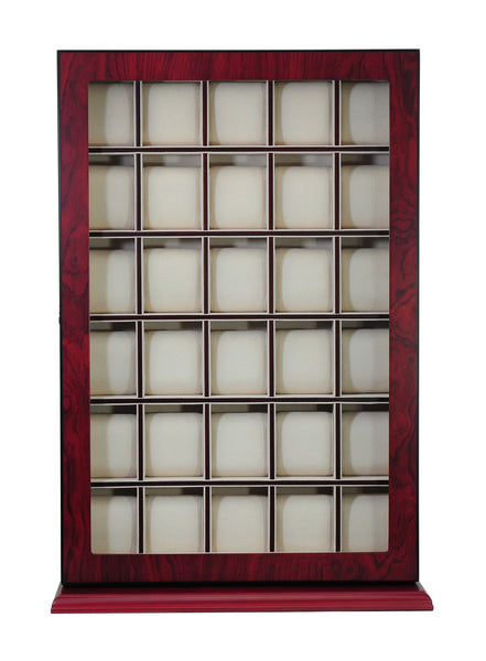 Wall mounted store watch display cabinet